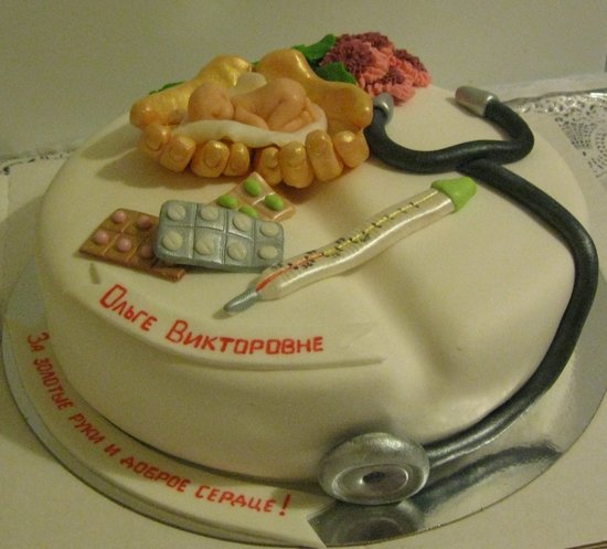 Торт для детского врача в благодарность