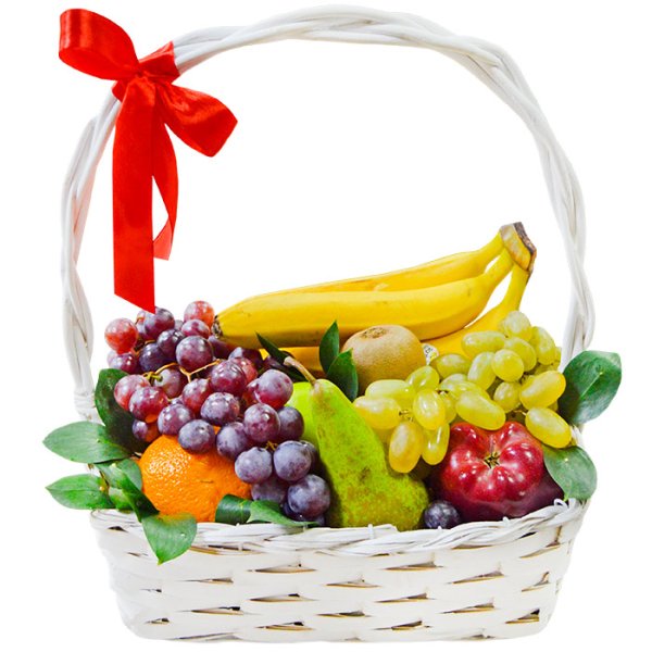 Подарочная корзина с фруктами