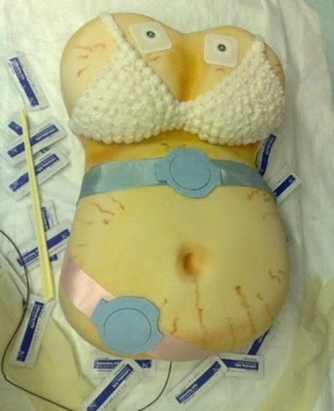 Тортик для беременной девушки