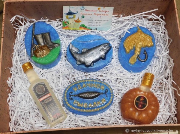 Подарочный шуточный набор для рыбака в подарок