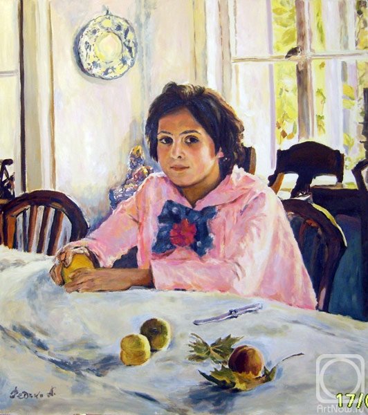 «Девочка с персиками» 1887 г