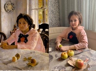 Девочка с персиками Лепс