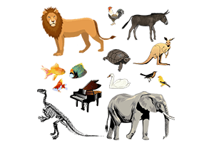 Карнавал животных иллюстрации