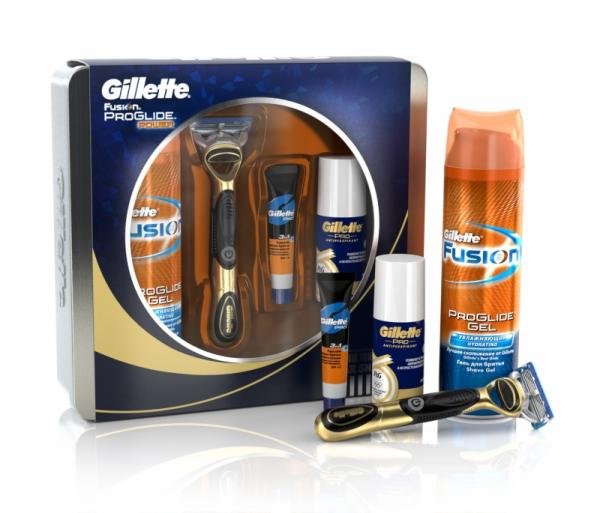 Подарочный набор Gillette: PROGLIDE Power
