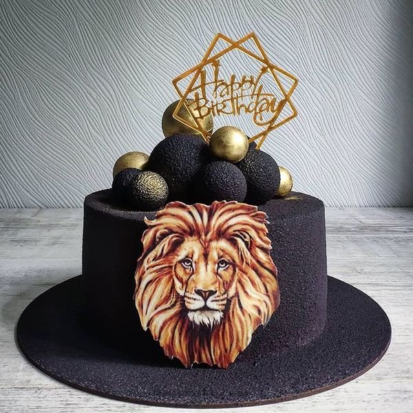 Тортик на день рождения Льва