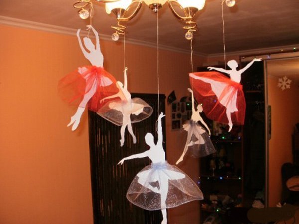 Декор для потолка балерины