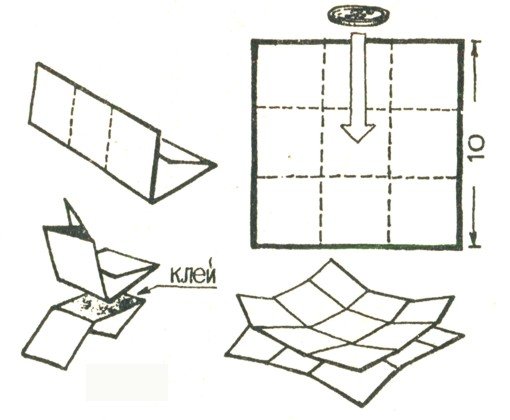 Несложные фокусы из бумаги