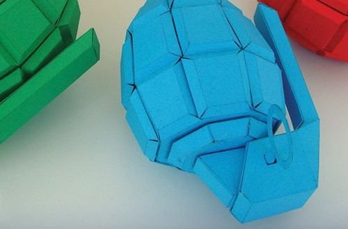 Оригами граната