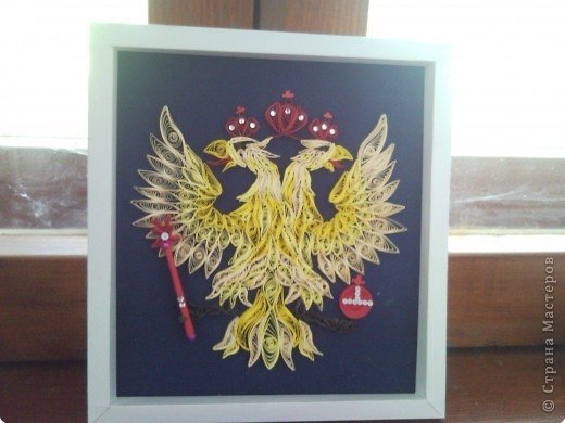 Поделка герб России своими руками