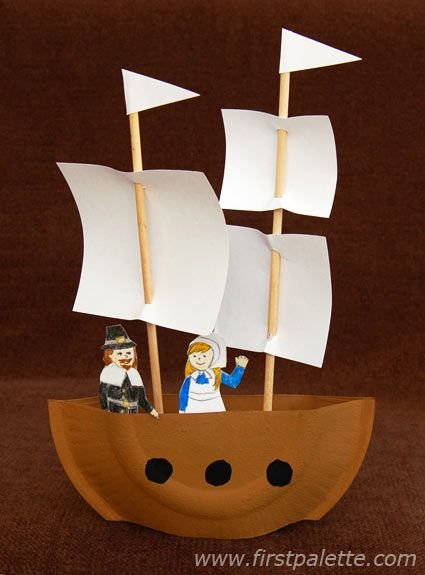 Пиратский корабль из бумаги