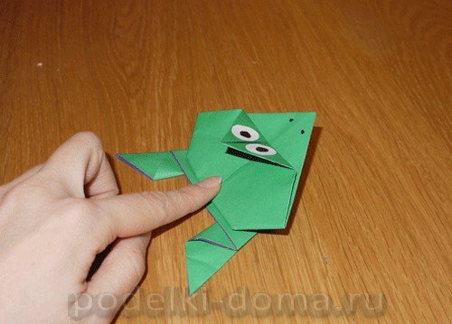 Игрушка попрыгушка из бумаги
