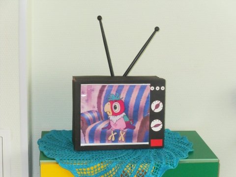 Поделка телевизор