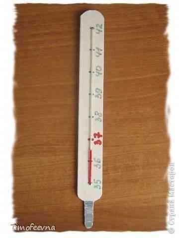 Самодельный термометр