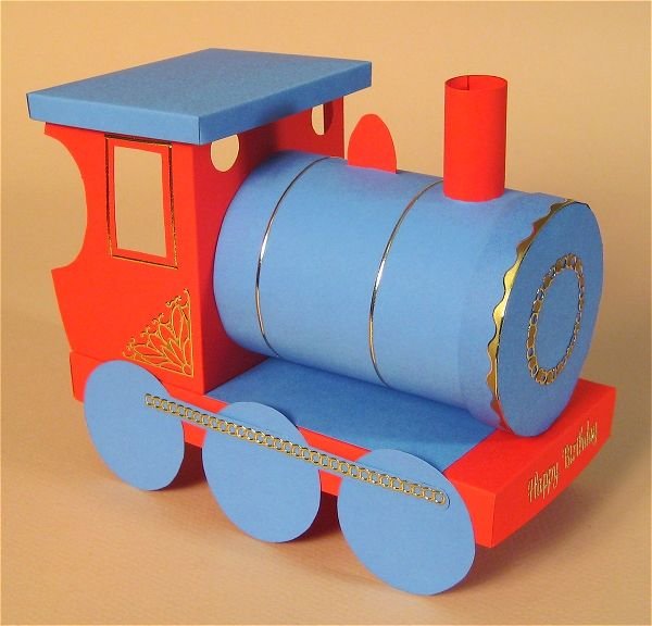 Поделка паровозик для детского сада