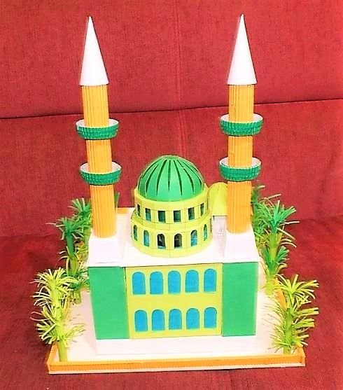 Поделка мечеть для детей