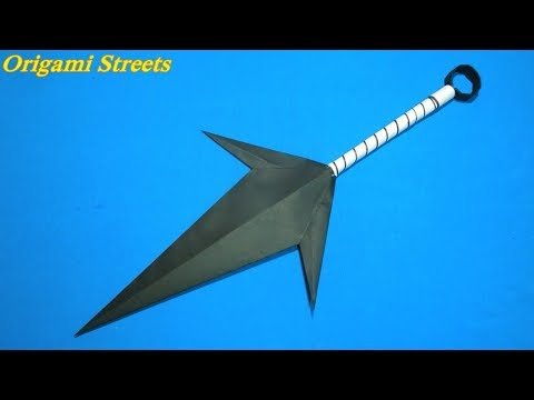 Оригами Наруто кунаи Минато