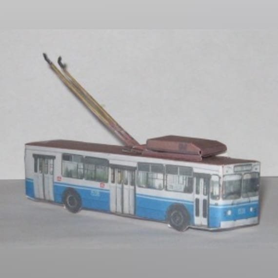 Бумажные модели троллейбусов ЗИУ