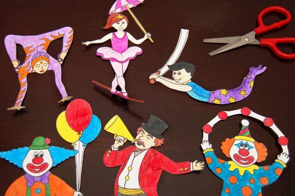 Цирк поделка для детей