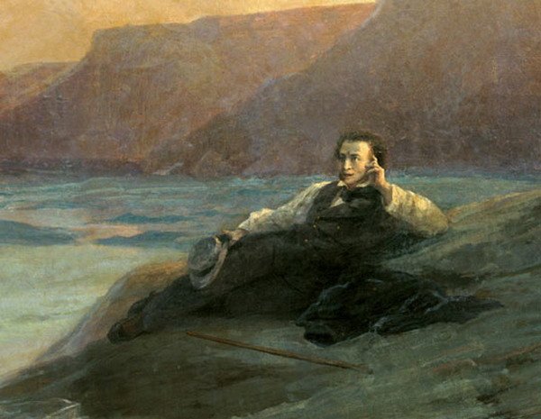 Иван Константинович Айвазовский Пушкин на берегу чёрного моря 1873