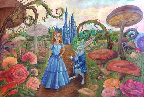 Алиса и ее друзья иллюстрация