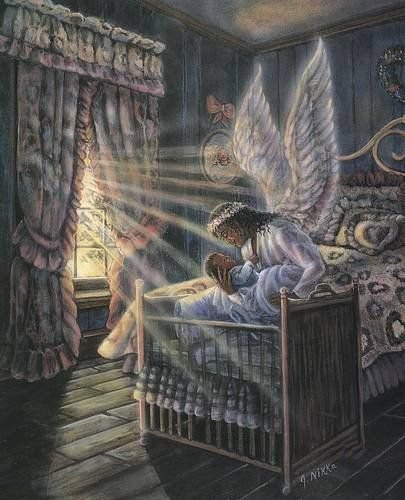 Ангел у кровати