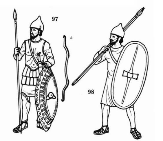 Рисунки ассирийский воин