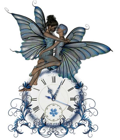 Часы с феями