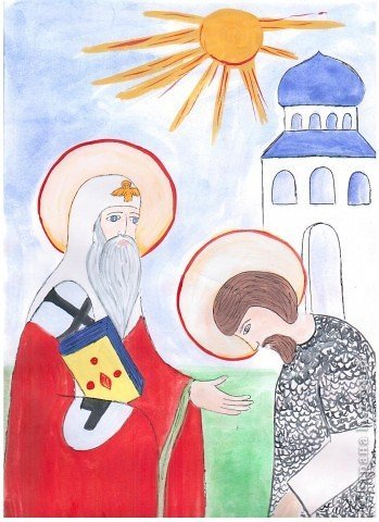 Рисунок на тему Православие