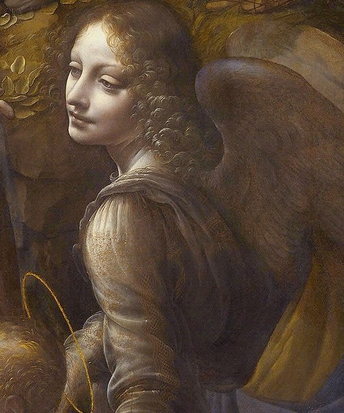 Леонардо да Винчи портрет ангела