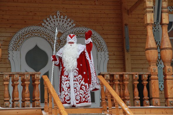 Великий Устюг резиденция Деда Мороза ледяной дворец