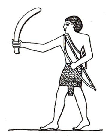 Древнеегипетские рисунки людей