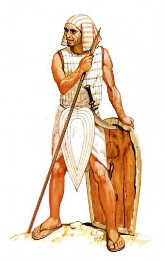 Одежда воинов древнего Египта