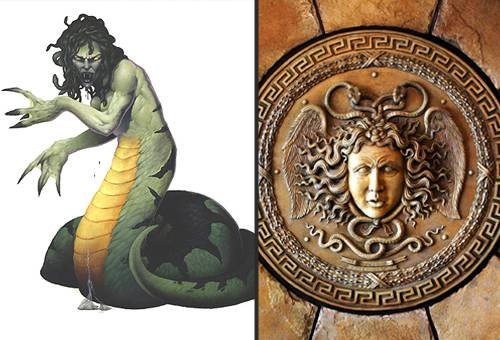 Медуза Горгона мифология древней Греции