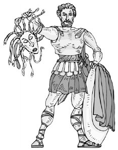 Мифы древней Греции Храбрый Персей рисунок