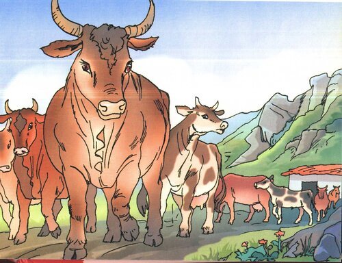 Рисунки геракл коровы гериона