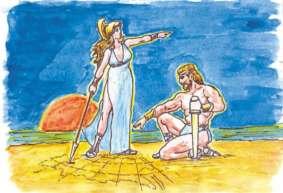 Рисунок на тему древнегреческие мифы