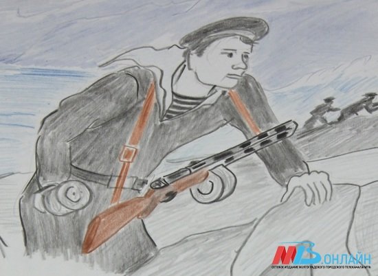 Рисунок герои Сталинграда