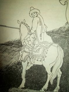 Урал батыр на коне