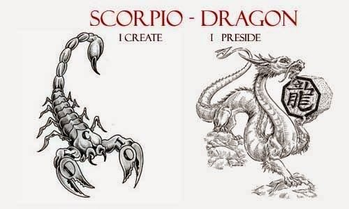 Знак зодиака дракон+Скорпион