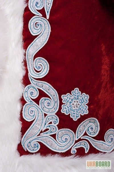 Дед Мороз костюм с узорами