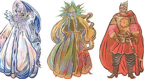 Сказочные персонажи русских сказок костюмы