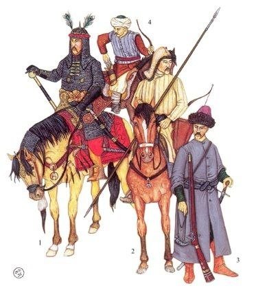 Воины Крымского ханства 17 век