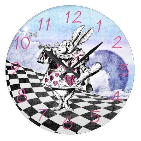 Часы кролика из Алисы в стране чудес