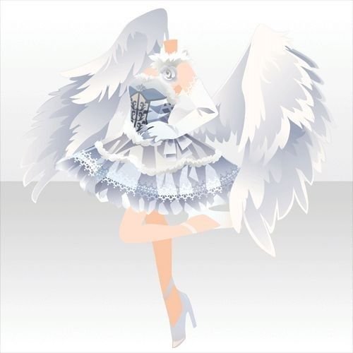 Ангельский костюм аниме