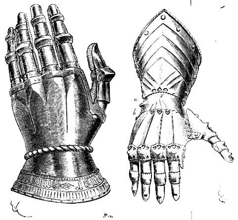 Рыцарская Латная защита рук