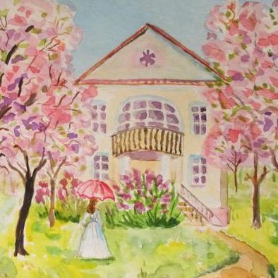 Иллюстрации к вишневому саду Чехова