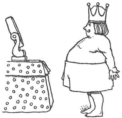 Рисунок к сказке новое платье короля Андерсена