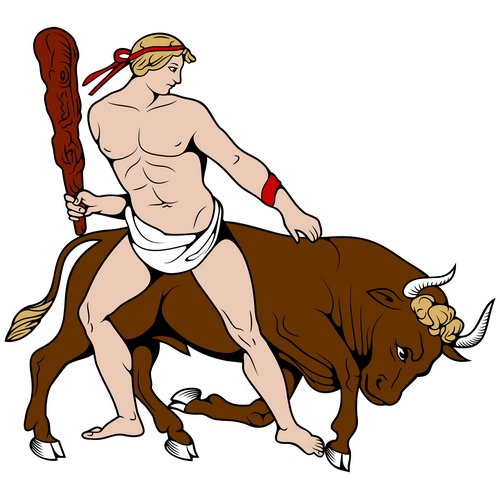 Критский бык подвиг Геракла
