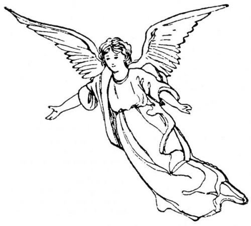 Векторные изображения ангелов