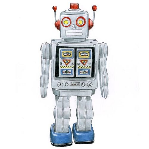 Робот собиратель игрушек